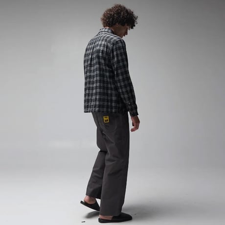 FORMER シャツ 長袖 チェック フォーマー　VIVIAN FLANNEL LS SHIRT （BLACK/GREY）