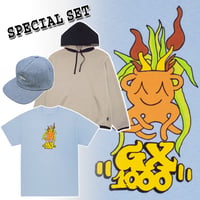 “1SET限り” GX1000 SPECIAL SET　ジーエックスセン フリース＆Tシャツ＆キャップ 【3点セットで￥11000】