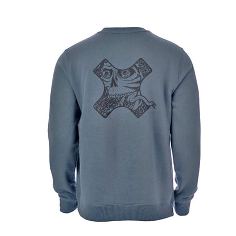 LIB TECH スウェット　 Lib x BMBW Crew （Steel Blue） メンズ スノーボード リブテック