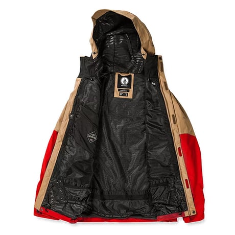 “旧モデル OUTLET SALE” VOLCOM スノーボード ウェア ボルコム メンズ　MENS L GORE-TEX JACKET （Caramel）