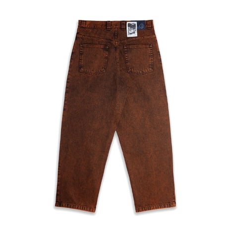 POLAR SKATE CO デニム ポーラー　Big Boy Pants Badalona （Orange Black）