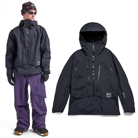 26-27 BURTON メンズ スノーボードウエア Men's [ak]® Cyclic GORE-TEX 2L Anorak (True Black)