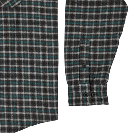 INDEPENDENT アパレル シャツ 長袖 インディペンデント Belmont Longsleeve Flannel Shirt （Teal/Grey/Black）