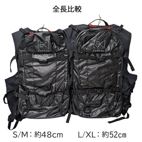 BURTON スノー バックパック バートン バッグ リュック  13L [ak]® Dispatcher 13L Vest Pack（True Black）  26-27