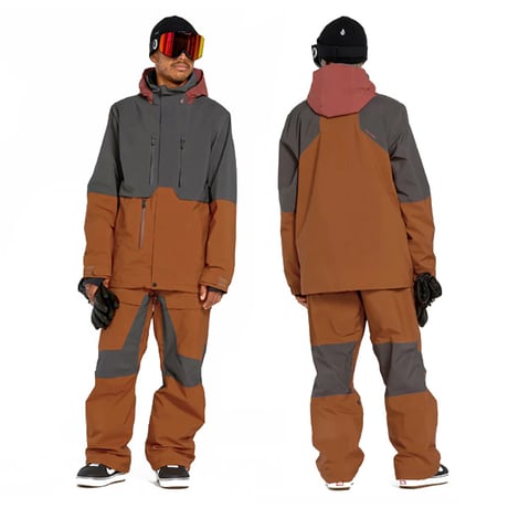 “旧モデル OUTLET SALE” VOLCOM スノーボード ウェア ボルコム メンズ　MENS RNGE GORE-TEX JACKET （Caramel）
