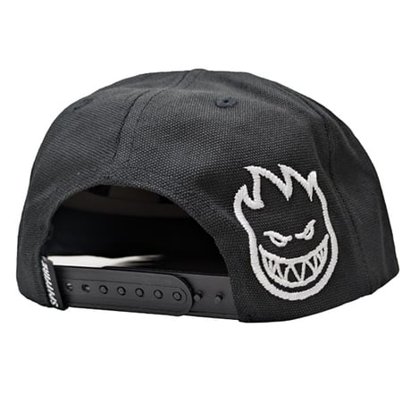 SPITFIRE WHEELS キャップ スピットファイア　ADJ SAVIE Ⅱ TAG SNAPBACK CAP （BLACK/WHITE）