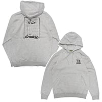 ANTIHERO SKATEBOARDS パーカー アンタイヒーロー　LANCE CODY CHAPMAN PULLOVER HOODIE （HTH GREY）