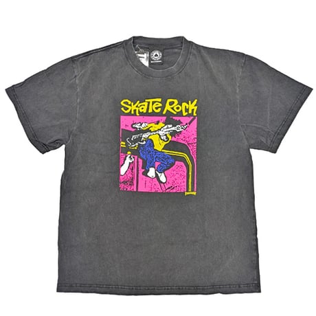 THRASHER Tシャツ 半袖 スラッシャー　SKATE ROCK VOL Ⅱ VINTAGE T-SHIRT (BLACK)