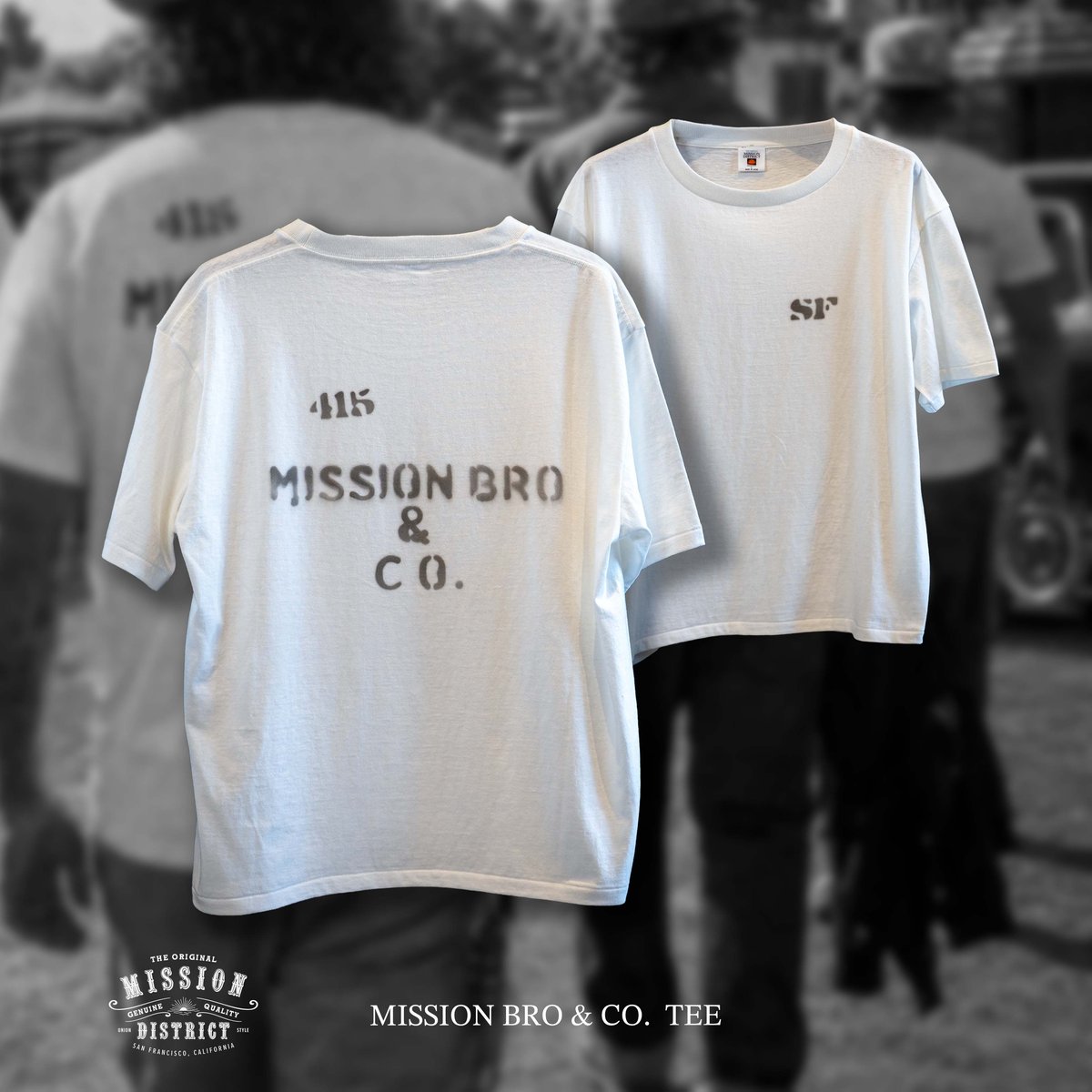 MISSION BRO. T-SHIRT | NATIVE JAPANESE WEB STORE