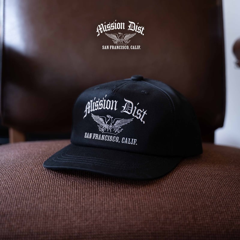 MISSION DISTRICT ネイジャパ　SF PHOENIX キャップ Black】SF PHOENIX CAP | NATIVE JAPANESE WEB STORE