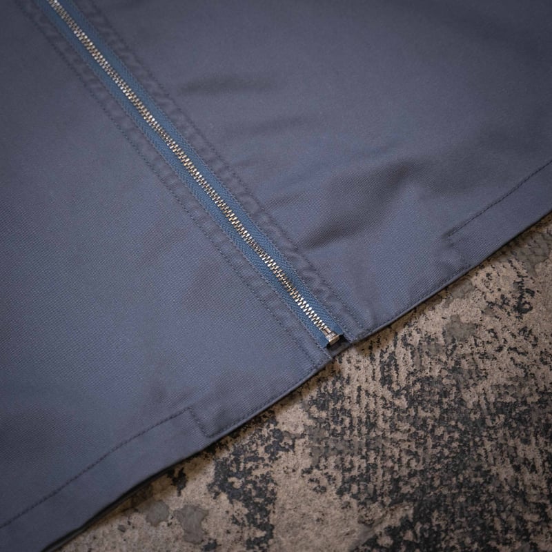 Fog Blue】MD-ZIP WORK SHIRTS | NATIVE JAPANESE