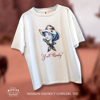 MISSION DISTRICT フットボールT MISSIONS FOOTBALL 95-2 TEE (Red)【A.G.SPALDING &