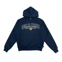 LAYER COLLEGE HOOD [NAVY]