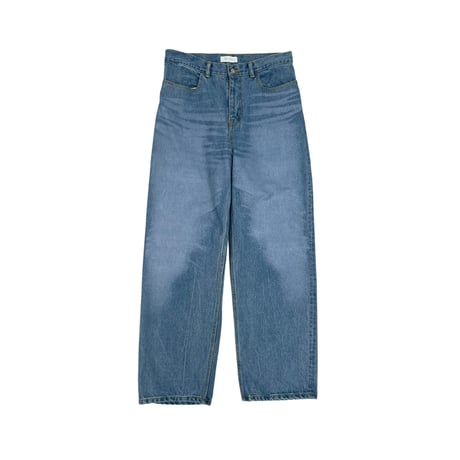 PRINTED WHISKER DENIM [BLUE x LT.BLUE]