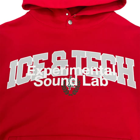 LAYER COLLEGE HOOD [RED]