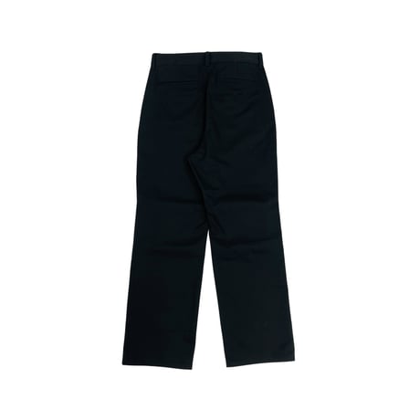KNEE TUCK CHINO [BLACK]