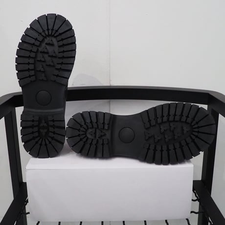 新品 定価9580円 ウエストボーイ モノトーン メタルビット チャンキーヒール ローファー 黒 ブラック 白 ホワイト 41 メンズ 26cm