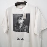 正規品 セントマイケル x ロバート メイプルソープ セルフ ポートレート Tシャツ 白 ホワイト メンズ S