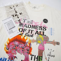 新品 2XL 正規品 トラヴィススコット CACTUS JACK x セントマイケル UTOPIA Tシャツ メンズ