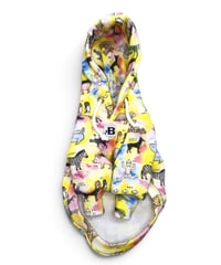 【黄】B FARM どうぶつ図鑑【パーカー】