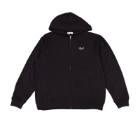 VINCENT ZIPUP  PARKER BLACK