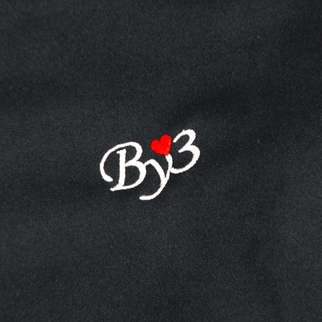 By3 VINCENT TRACK  JACKET  BLACK×BLACK