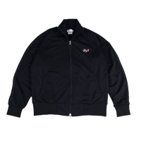 By3 VINCENT TRACK  JACKET  BLACK×BLACK