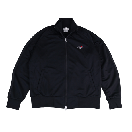 By3 VINCENT TRACK  JACKET  BLACK×BLACK