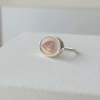 【11.5号】カーネリアンと銀のリング