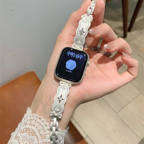 【N838】apple watch ブレスレット かわいい アップル ウォッチ バンド バングル キラキラ