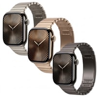 【N832】調節工具不要 アップル ウォッチ バンド 高品質316ステンレス apple watch リンク ブレスレット 高級 男女兼用