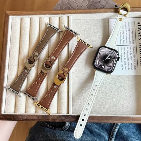 【N844】apple watch 革 バンド おすすめ レディース アップル ウォッチ 40mm/42mm バンド かわいい
