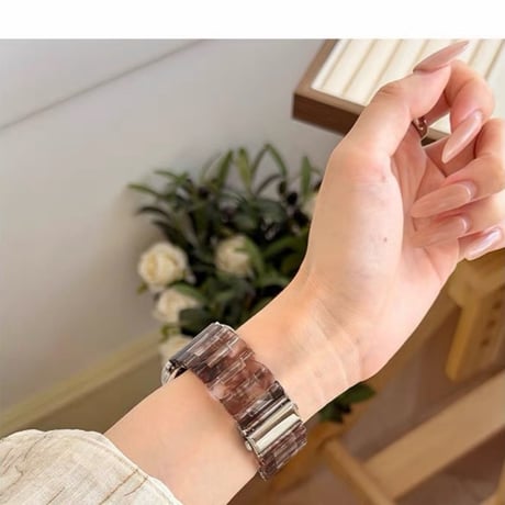【N834】apple watch 11/SE3 バンド かわいい アップル ウォッチ バンド 夏 レディース