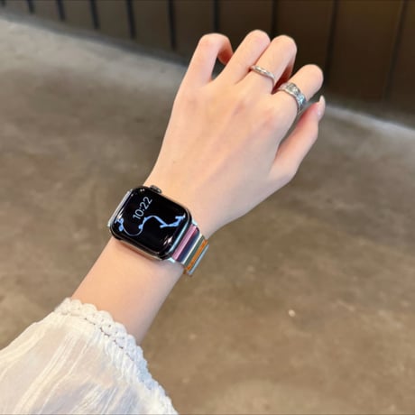 【N834】apple watch 11/SE3 バンド かわいい アップル ウォッチ バンド 夏 レディース