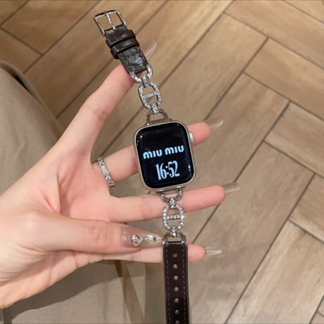 【N858】Apple Watch 12 バンド42ｍｍ/46mm おすすめ かわいい アップル ウォッチ バンド レディース