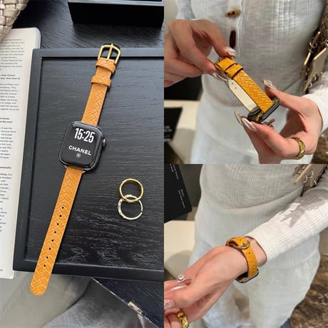 【N836】Apple Watch 革バンド 高級 レディース アップル ウォッチ バンド 女性 おしゃれ