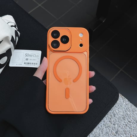 【N162】Magsafe対応/レンズ保護フィルムiPhoneクリアケース 滑りにくい iPhone18pro/17/16/15/14シリーズ対応ケース