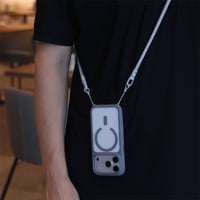 【N847】ショルダーストラップ 付き iphone18pro/17pro ケース magsafe 対応 iphoneケース クリア おしゃれ