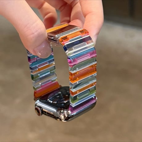 【N834】apple watch 11/SE3 バンド かわいい アップル ウォッチ バンド 夏 レディース