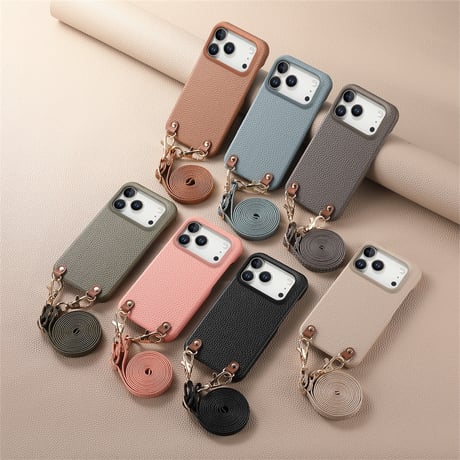 【N861】iphone18pro/18promax ショルダー ケース おしゃれ スマホ ショルダー メンズ レディース