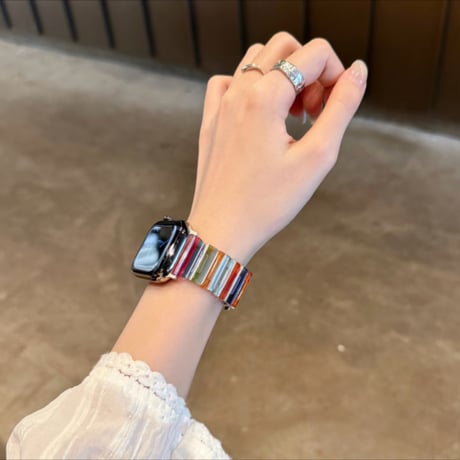 【N834】apple watch 11/SE3 バンド かわいい アップル ウォッチ バンド 夏 レディース