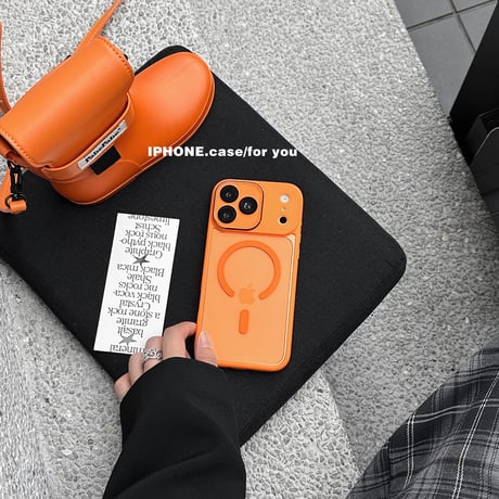 【N162】Magsafe対応/レンズ保護フィルムiPhoneクリアケース 滑りにくい iPhone18pro/17/16/15/14シリーズ対応ケース