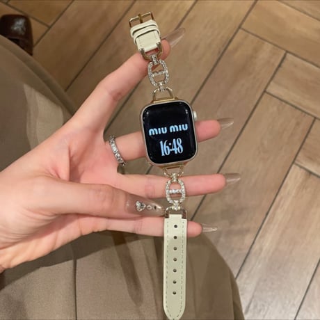 【N858】Apple Watch 12 バンド42ｍｍ/46mm おすすめ かわいい アップル ウォッチ バンド レディース