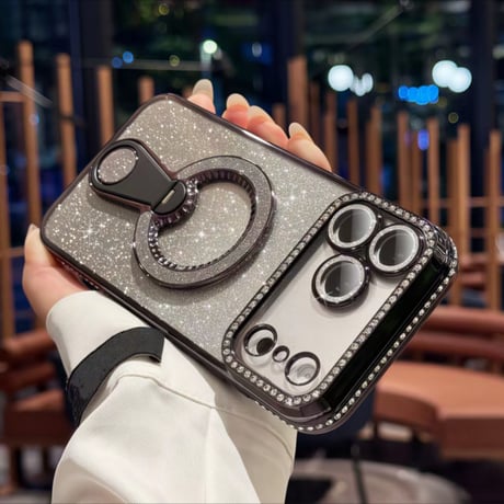 【N848】ソフト iphone ケース キラキラ iPhone ケース かわいい カメラ保護フィルム 付き