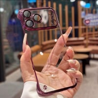 【N306】フチなしiphone18pro/17proケース 極薄 iphone16pro ケース クリア 軽量 おしゃれ レンズ保護あり 防塵