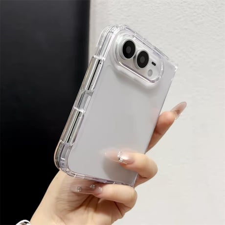【N852】iPhone Fold/Ultra ケース クリア magsafe 透明