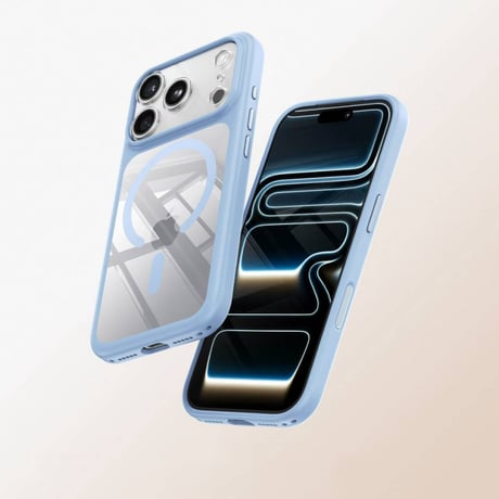 【N847】ショルダーストラップ 付き iphone18pro/17pro ケース magsafe 対応 iphoneケース クリア おしゃれ