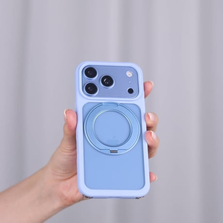 【N705】クリア iphone18/17pro/16 ケース ストラップ iphone ケース スタンド付き 360°回転