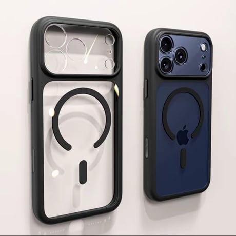 【N847】ショルダーストラップ 付き iphone18pro/17pro ケース magsafe 対応 iphoneケース クリア おしゃれ