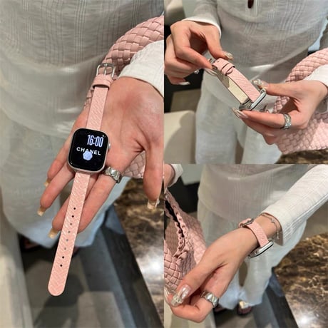 【N836】Apple Watch 革バンド 高級 レディース アップル ウォッチ バンド 女性 おしゃれ